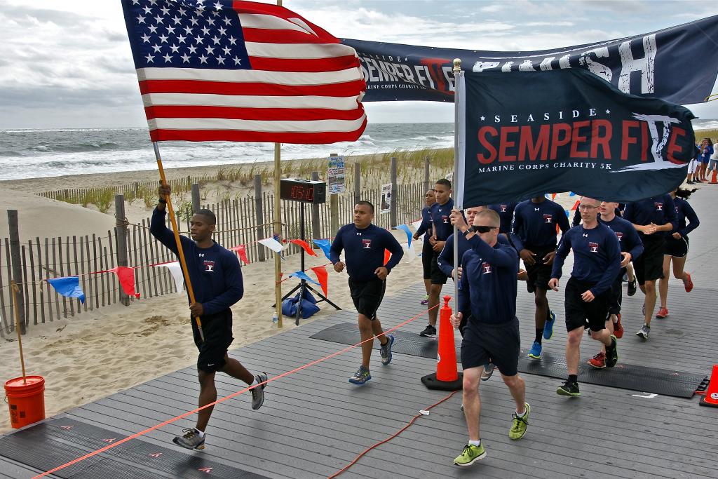 Seaside Semper Five K Mile Fun Run Marine Raider Foundation